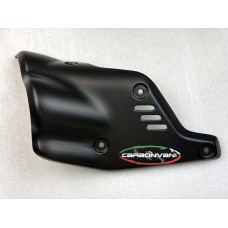 Carbonvani Carbon Fiber Right Hand Exhaust Guard for the Ducati Diavel V4